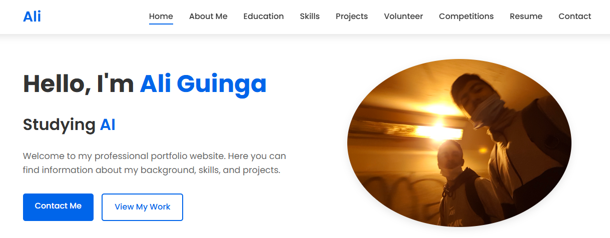 Portfolio Website